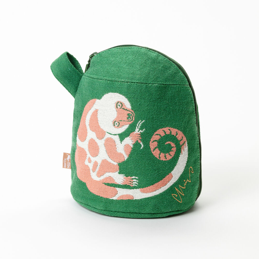 BACKYARD FAMILY「morita miw ポーチ 通販 小物入れ 可愛い 小さい おしゃれ ブランド MiW」|ポーチ|グリーン2