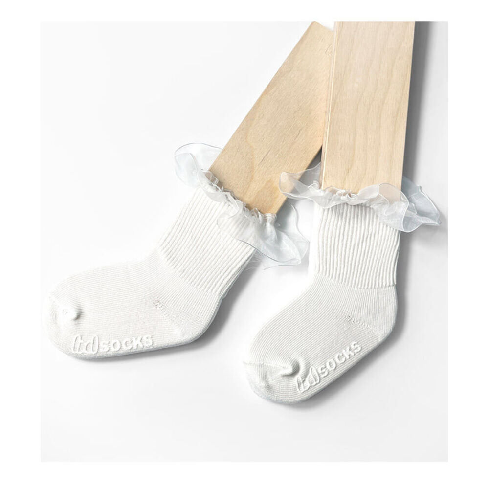 BACKYARD FAMILY「靴下 キッズ 女の子 ショート 通販 クルーソックス 66032301 ソックス」|ソックス|ホワイト1