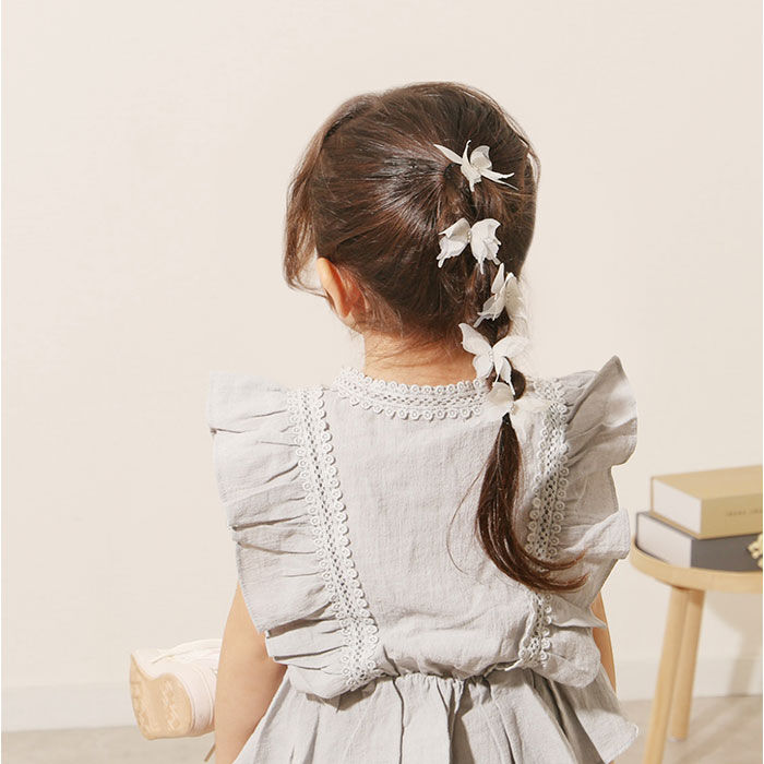 BACKYARD FAMILY「RORA ヘアクリップ 4個セット 通販 ローラ ローズ ヘアークリップ ヘアアクセサリー 髪飾り」|その他|