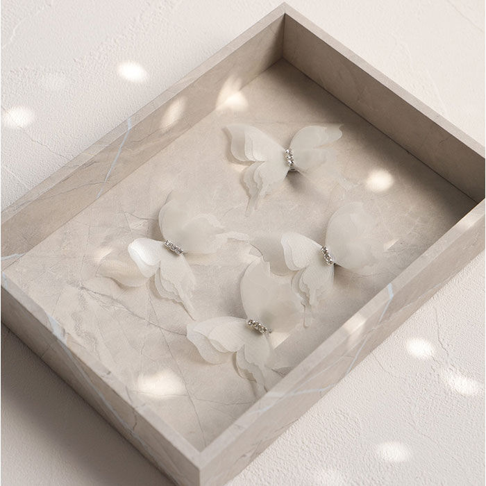 BACKYARD FAMILY「RORA ヘアクリップ 4個セット 通販 ローラ ローズ ヘアークリップ ヘアアクセサリー 髪飾り」|その他|