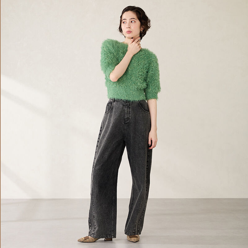 WA Oriental TRaffic「スクエアバックルフレアヒールパンプス/52314」|パンプス|