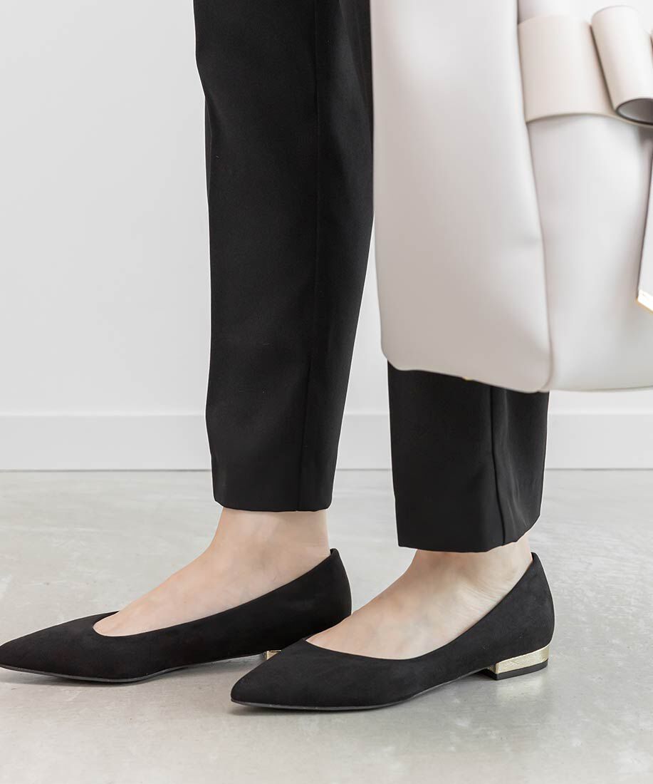  「ポインテッドトゥローヒールパンプス」|パンプス|
