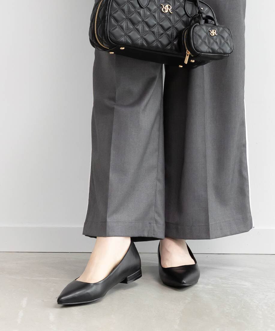  「ポインテッドトゥローヒールパンプス」|パンプス|