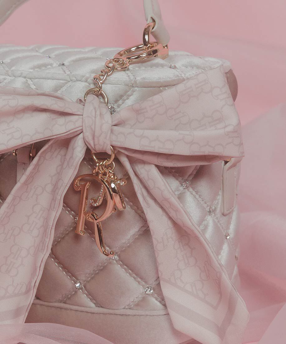  「2WAYリボンチャームキルティングバニティバッグ」|ショルダー・メッセンジャー|