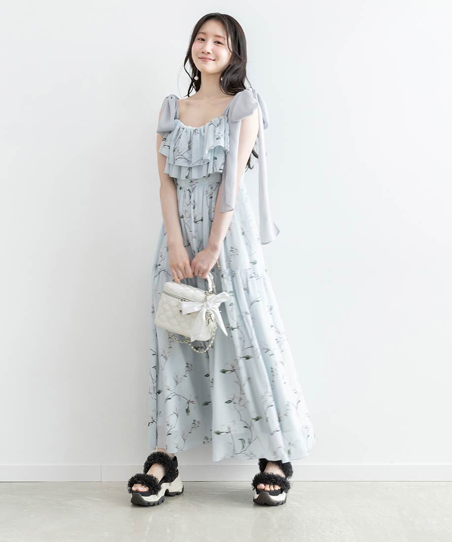  「2WAYリボンチャームキルティングバニティバッグ」|ショルダー・メッセンジャー|