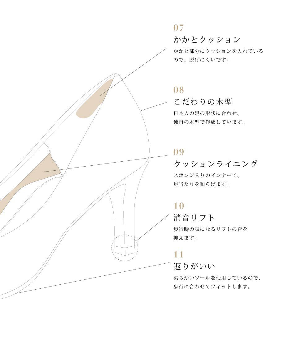  「【走れる美脚パンプス】ベーシックパンプス」|パンプス|