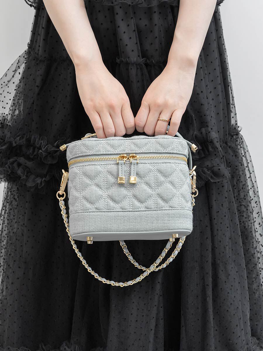  「キルティング2WAYバニティバッグ」|ショルダー・メッセンジャー|