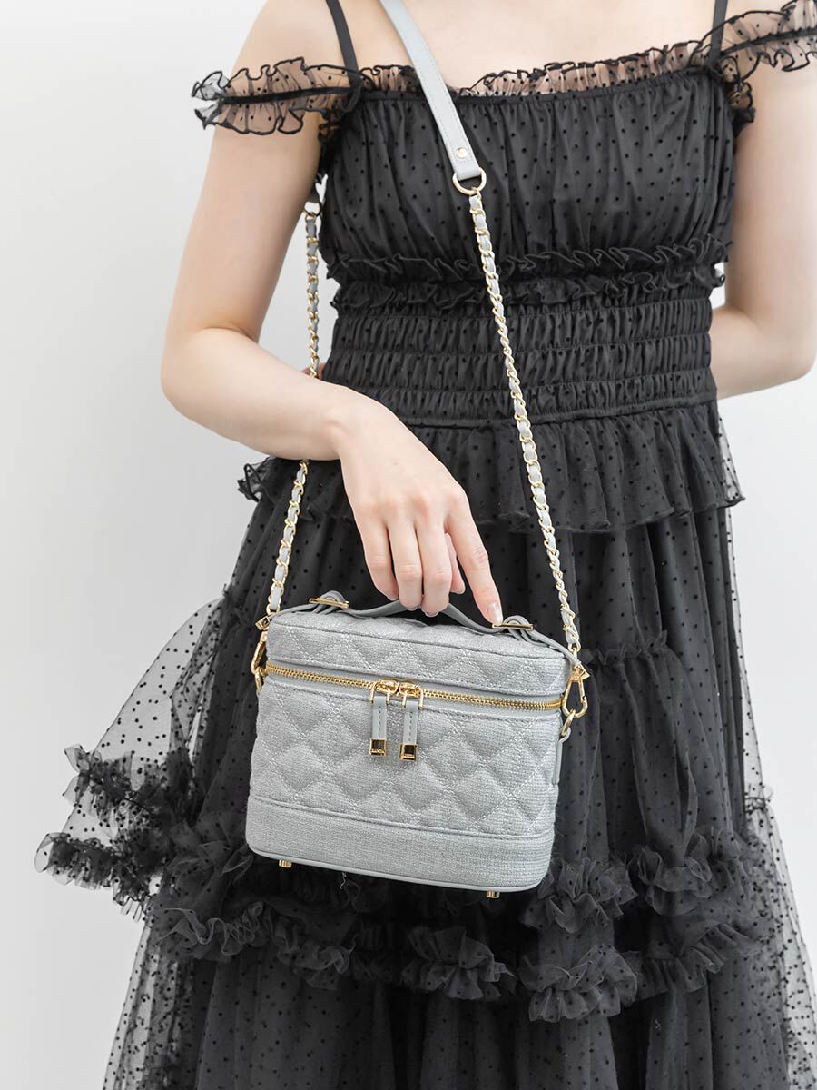  「キルティング2WAYバニティバッグ」|ショルダー・メッセンジャー|