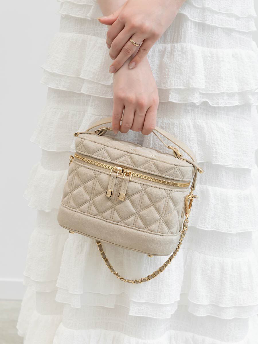  「キルティング2WAYバニティバッグ」|ショルダー・メッセンジャー|