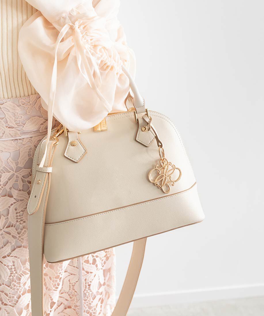  「ラウンド2WAYショルダーバッグ」|ハンドバッグ|