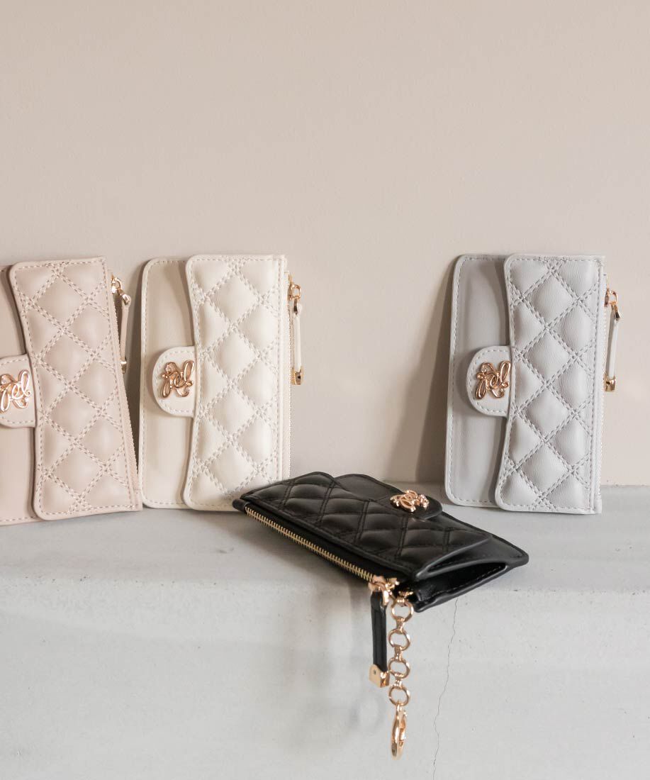  「キルティングフラップフラグメントケース」|名刺入れ・カードケース|