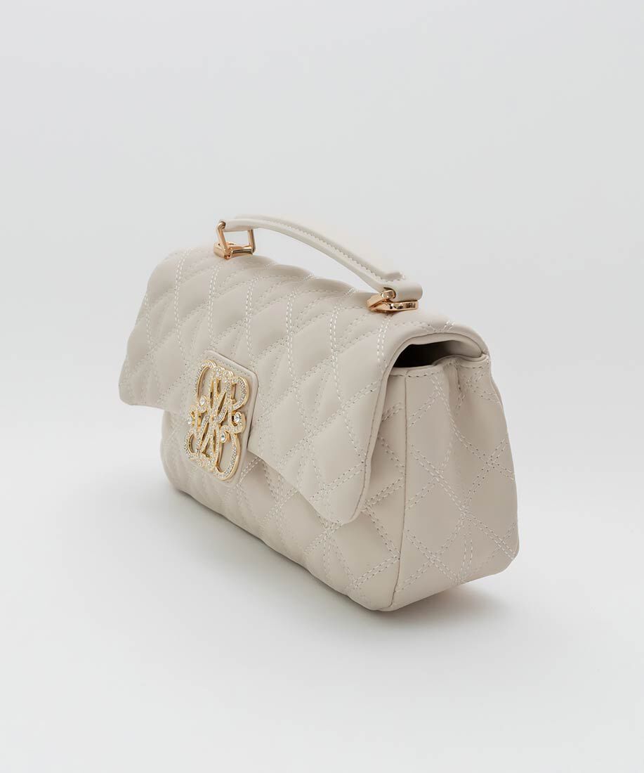  「2WAY モノグラムビジューキルティングバック」|ショルダー・メッセンジャー|