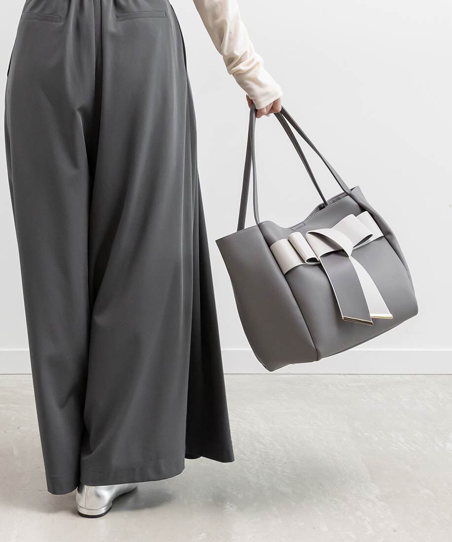  「【A4対応】リボントートバッグ」|トートバッグ|