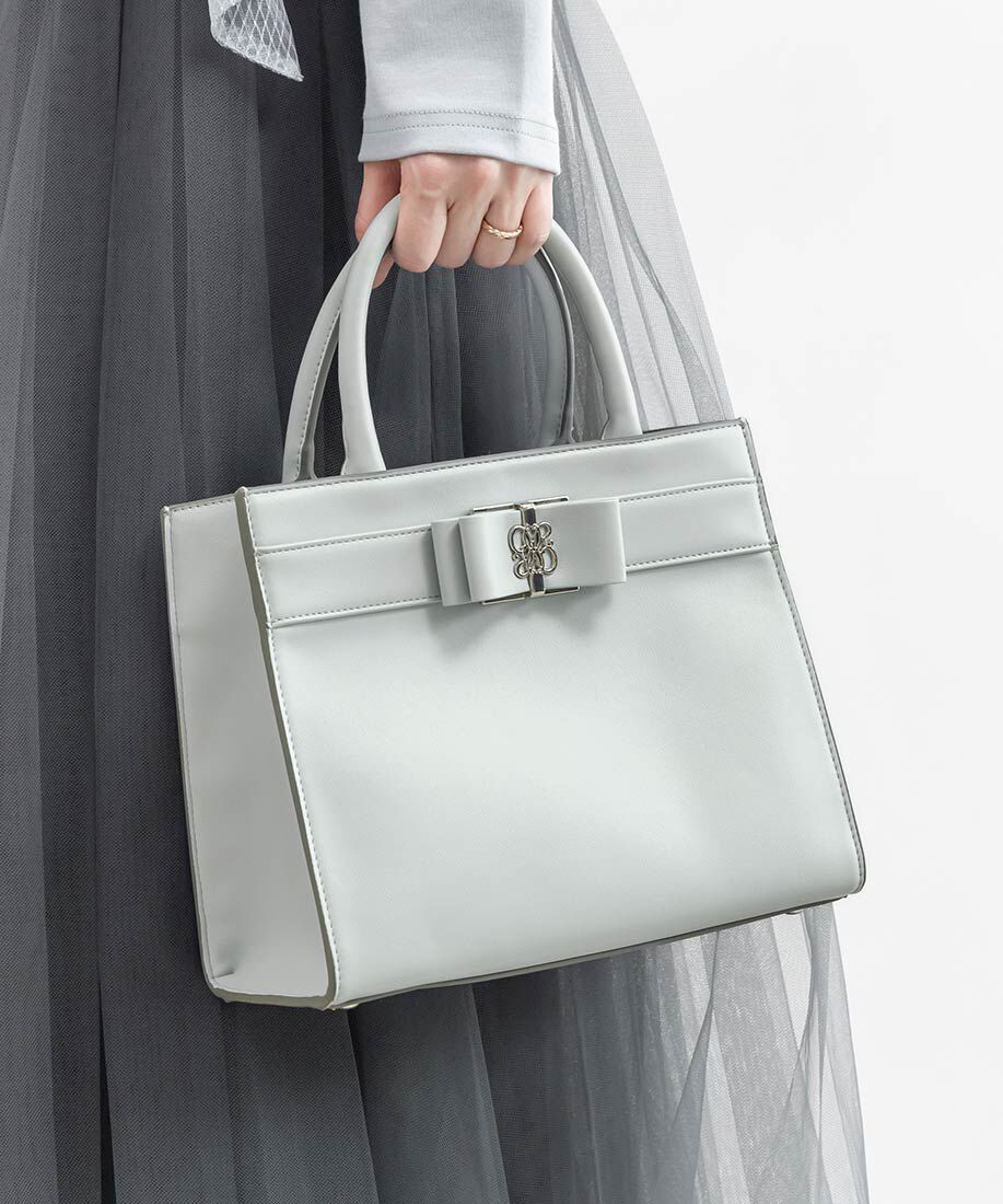  「2WAY モノグラムリボントートバッグ」|トートバッグ|