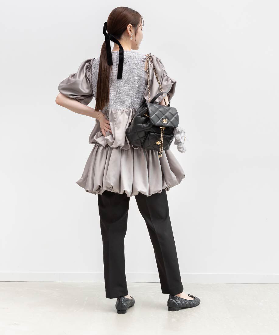  「キルティングデザインリュックバッグ」|ショルダー・メッセンジャー|