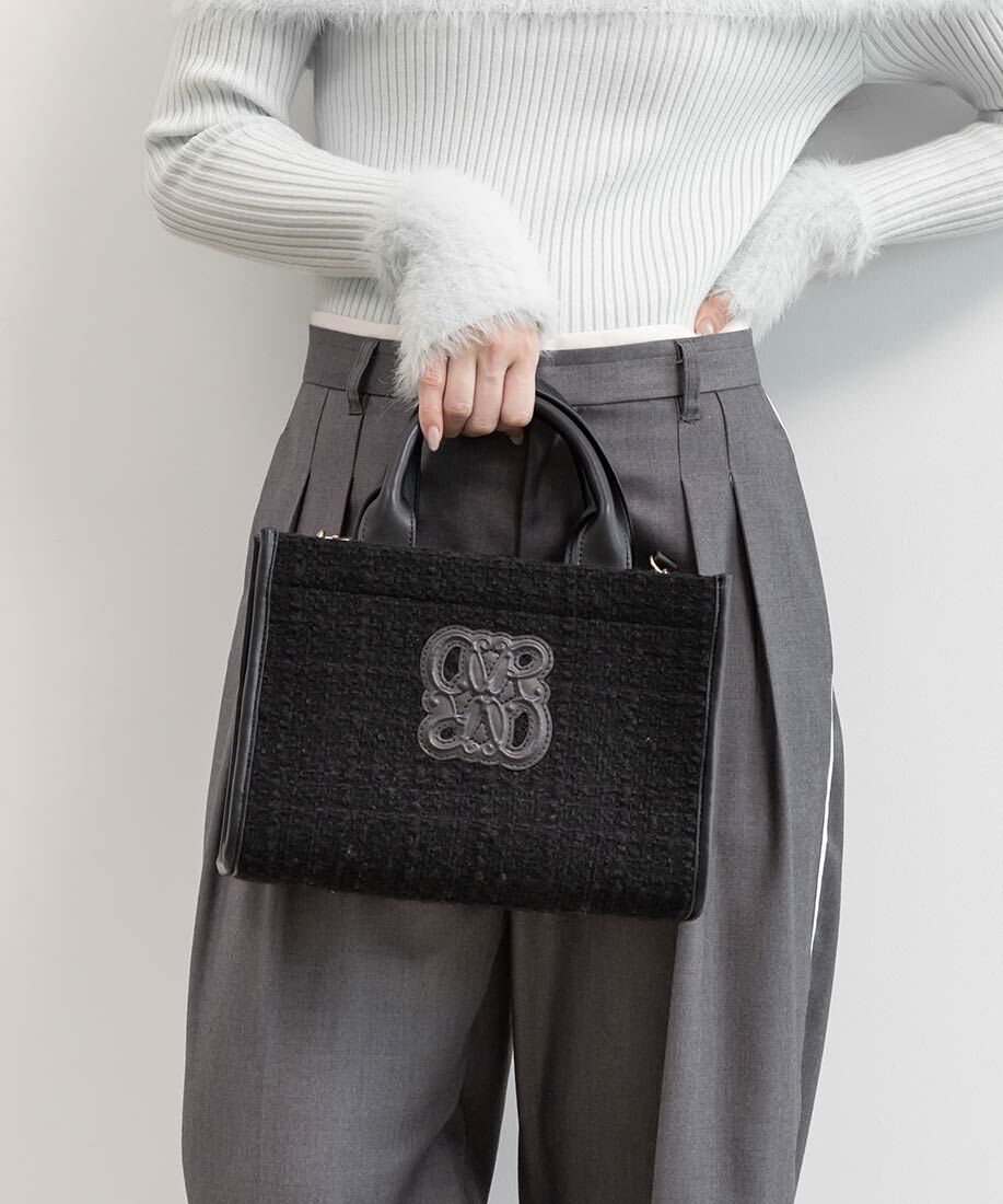  「2WAY モノグラムデザイントートバッグ」|トートバッグ|