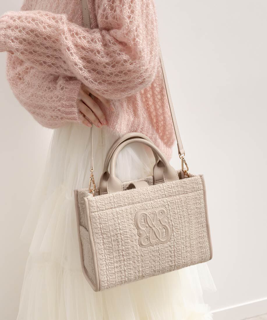  「2WAY モノグラムデザイントートバッグ」|トートバッグ|