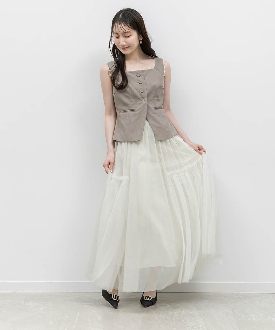  「ビジューパーツポインテッドトゥパンプス」|パンプス|