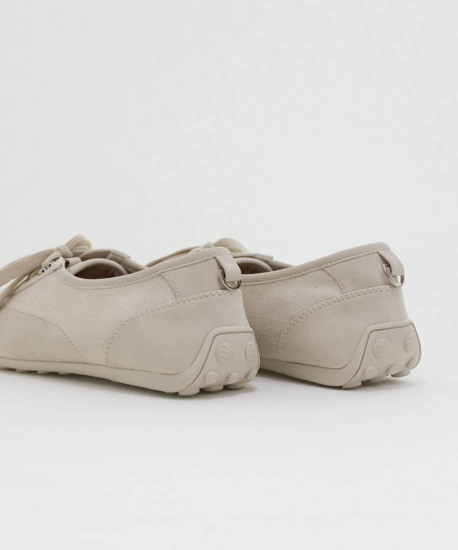  「2WAY オーガンジーリボンフラットスニーカー」|スニーカー|