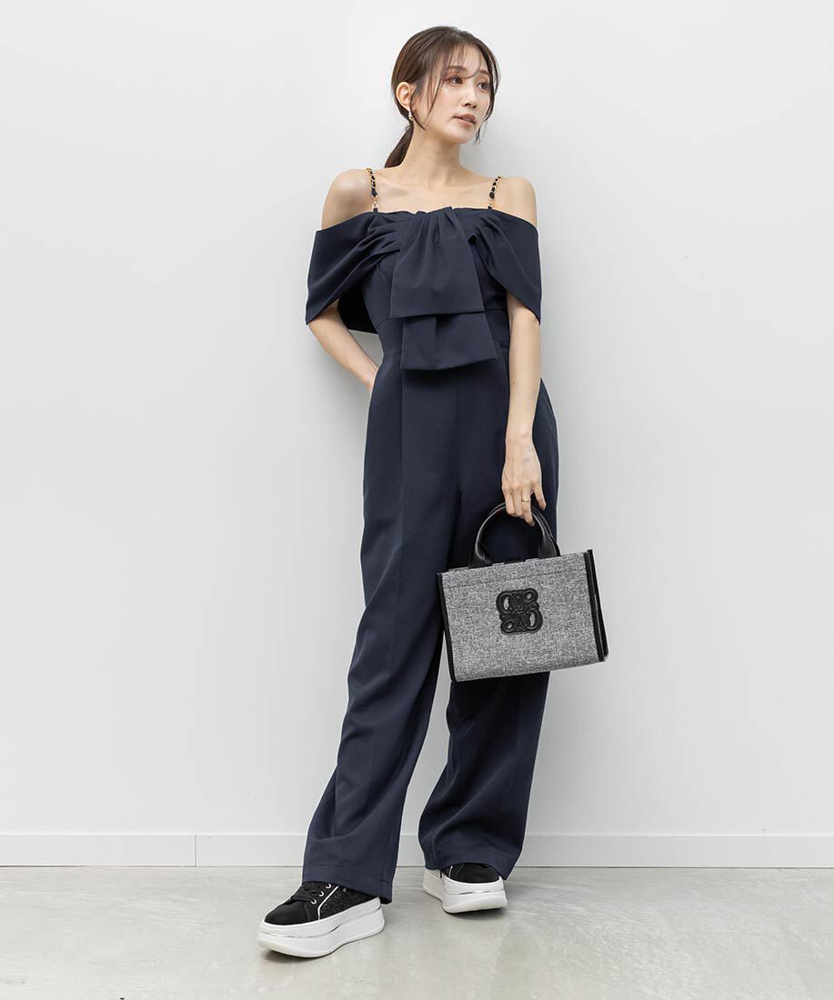  「2WAY シアーリボンプラットフォームスニーカー」|スニーカー|