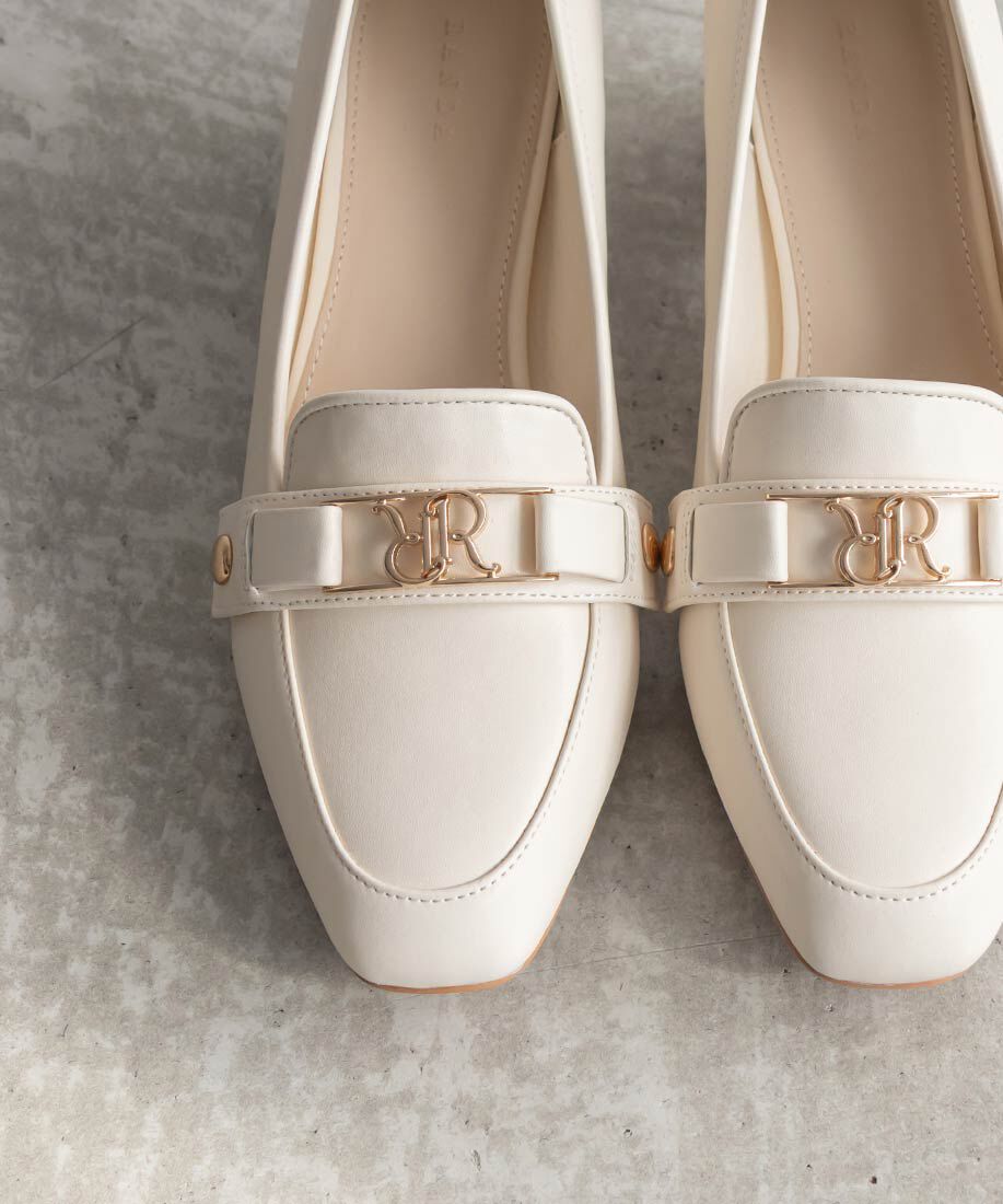  「2WAY スクエアトゥローファー」|ローファー|