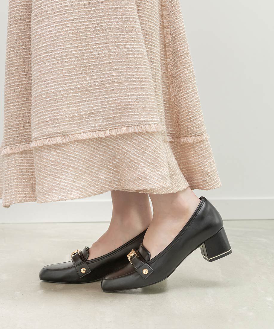  「2WAY スクエアトゥローファー」|ローファー|