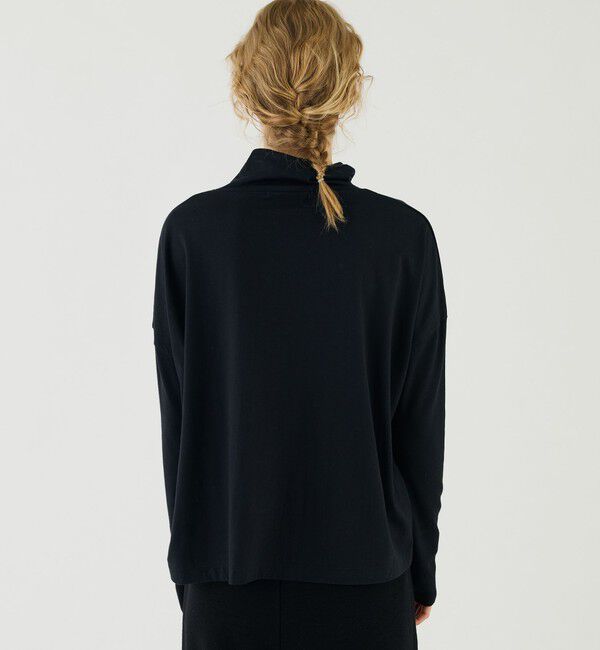 GALERIE VIE「コットンシルクジャージー タートルネックプルオーバー」|Tシャツ・カットソー|
