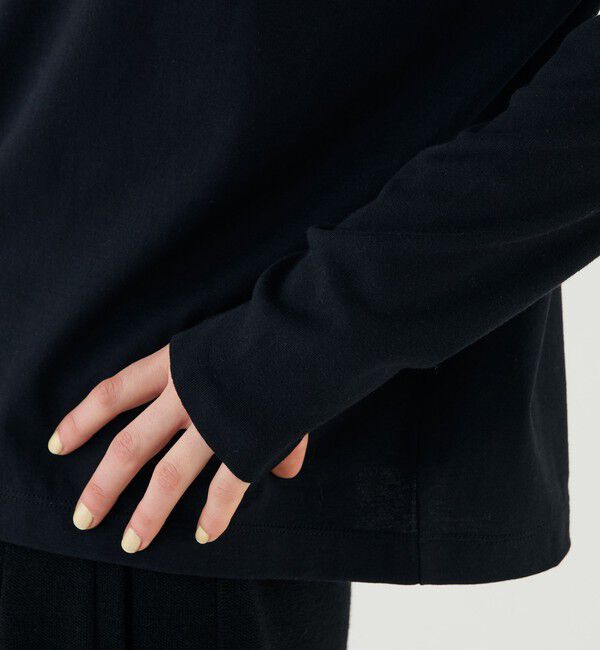 GALERIE VIE「コットンシルクジャージー タートルネックプルオーバー」|Tシャツ・カットソー|