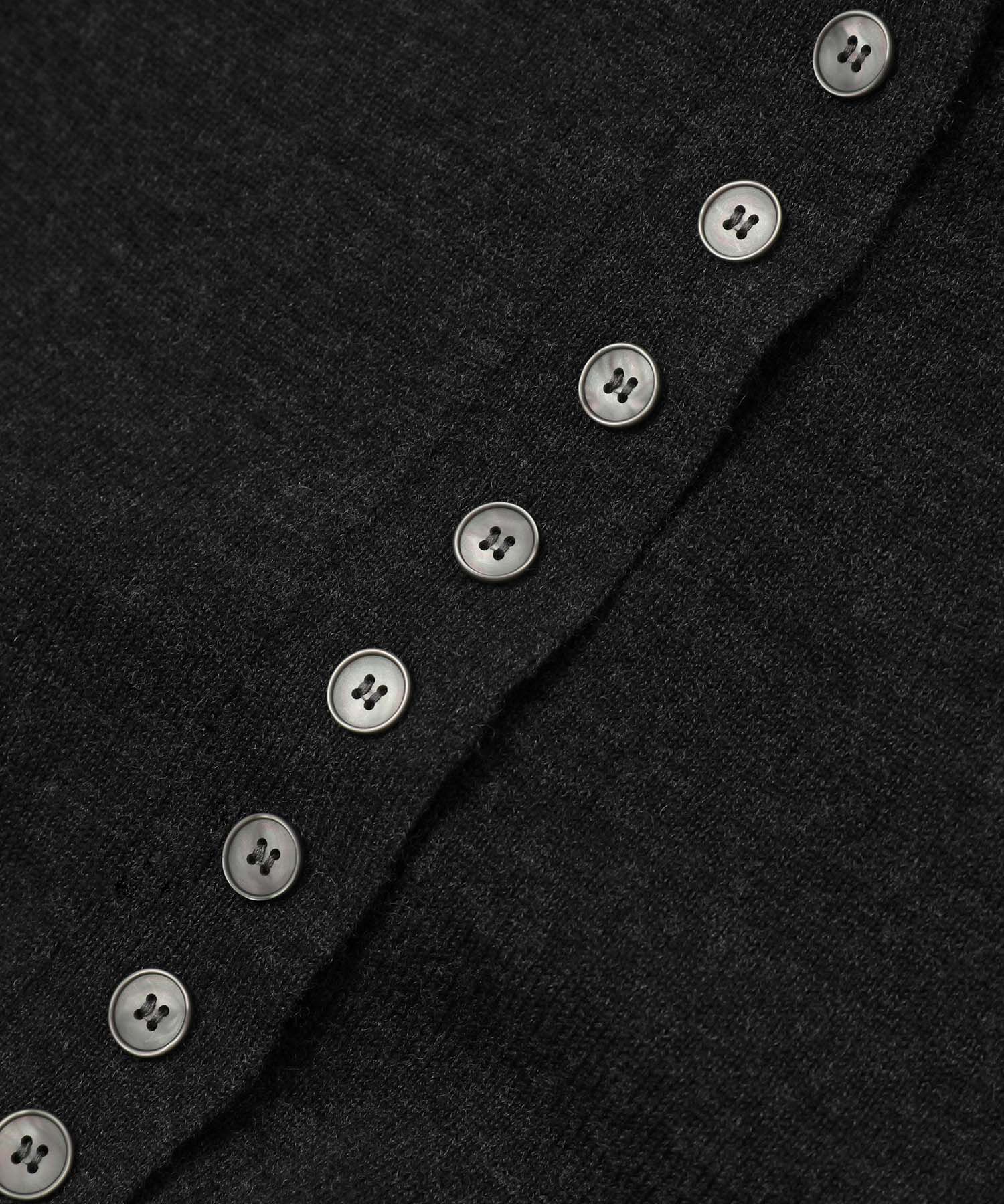 ADAM ET ROPE'「メニーボタンカーディガン」|カーディガン|