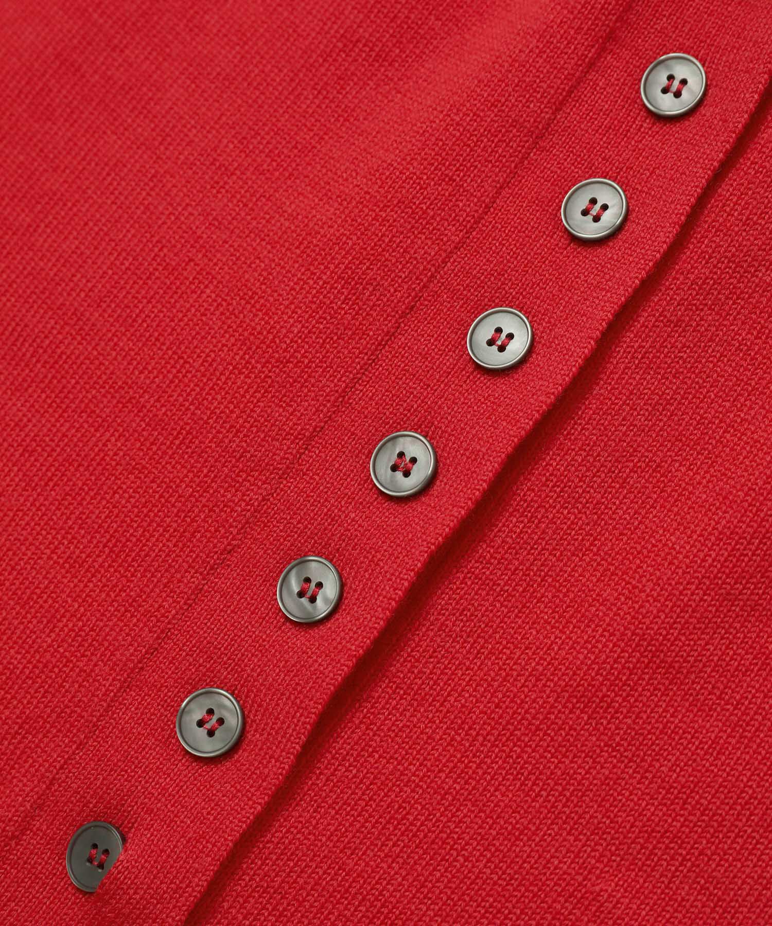 ADAM ET ROPE'「メニーボタンカーディガン」|カーディガン|