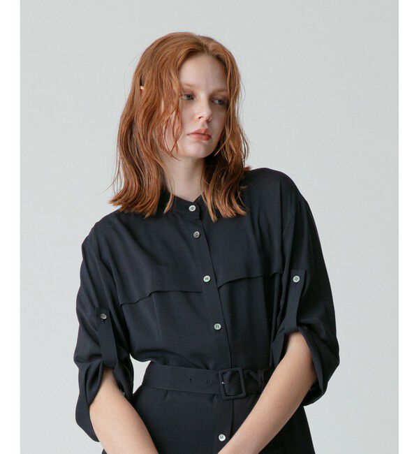 allureville「ターンUPスリーブワンピース」|ワンピース|