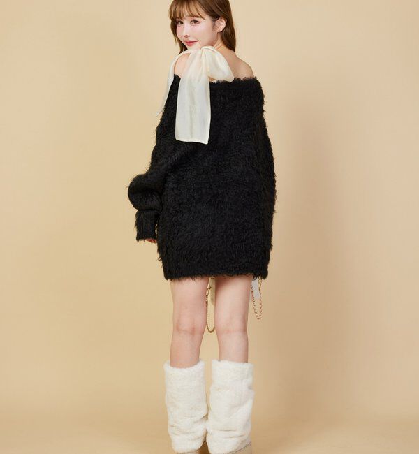  「メリーカールチュニックニット」|ニット・セーター|