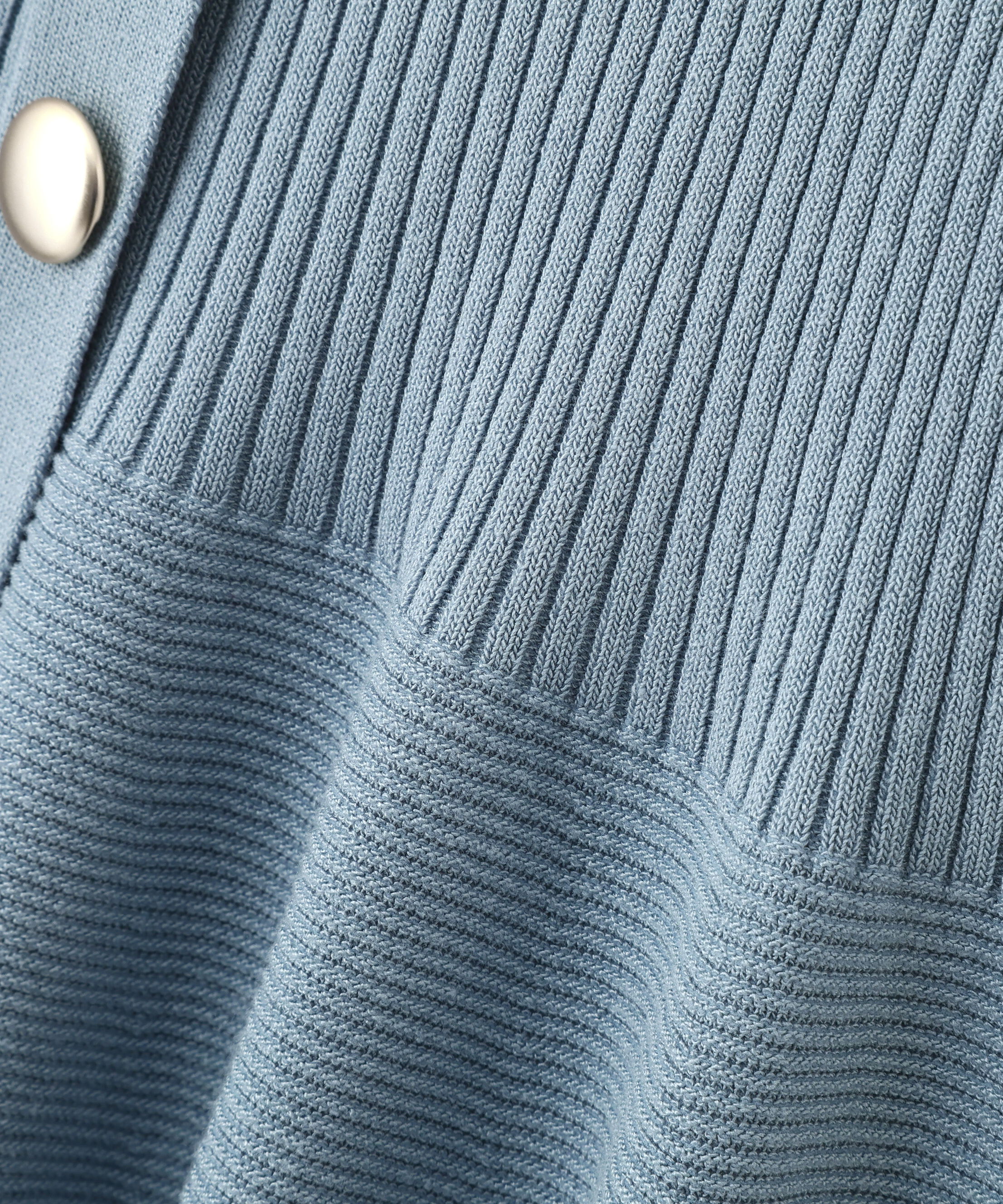 PROPORTION BODY DRESSING「部分シアーペプラムニット　26SS」|ニット・セーター|