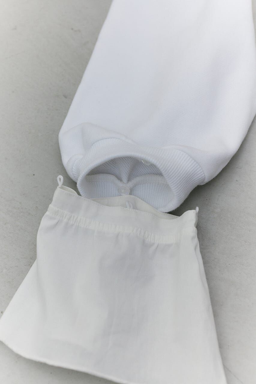 STYLEMIXER「フリルカフスウェットトップ」|Tシャツ・カットソー|