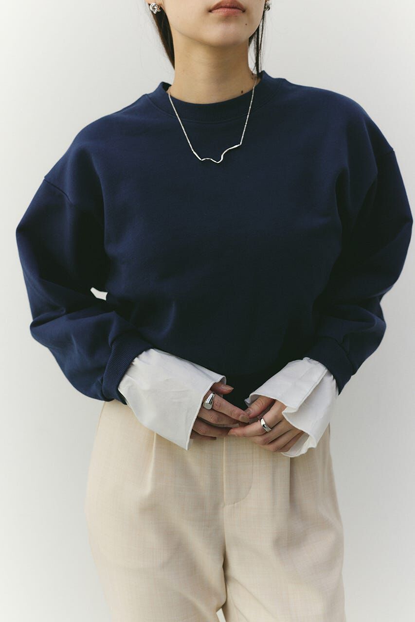 STYLEMIXER「フリルカフスウェットトップ」|Tシャツ・カットソー|