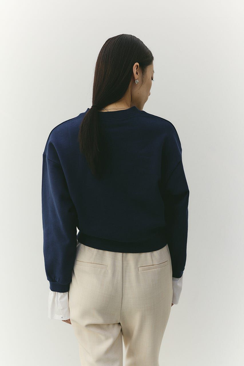 STYLEMIXER「フリルカフスウェットトップ」|Tシャツ・カットソー|