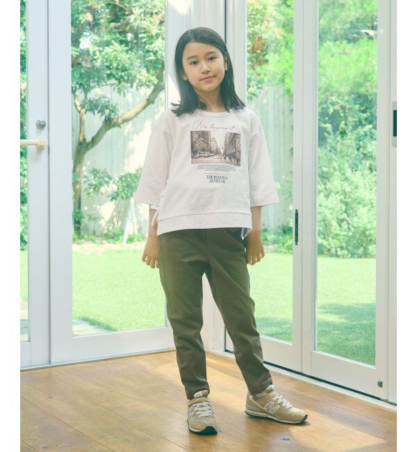 ikka kids「【親子おそろい】GOKU楽パンツ テーパード（120~160cm）」|その他|