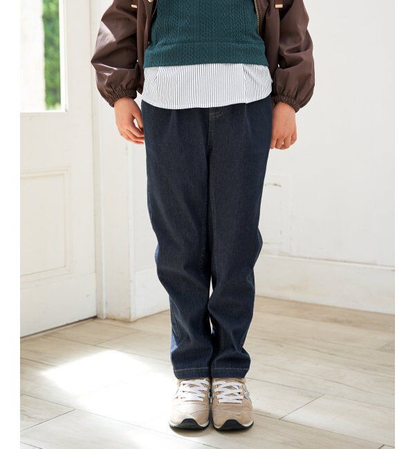 ikka kids「【親子おそろい】GOKU楽パンツ テーパード（120~160cm）」|その他|