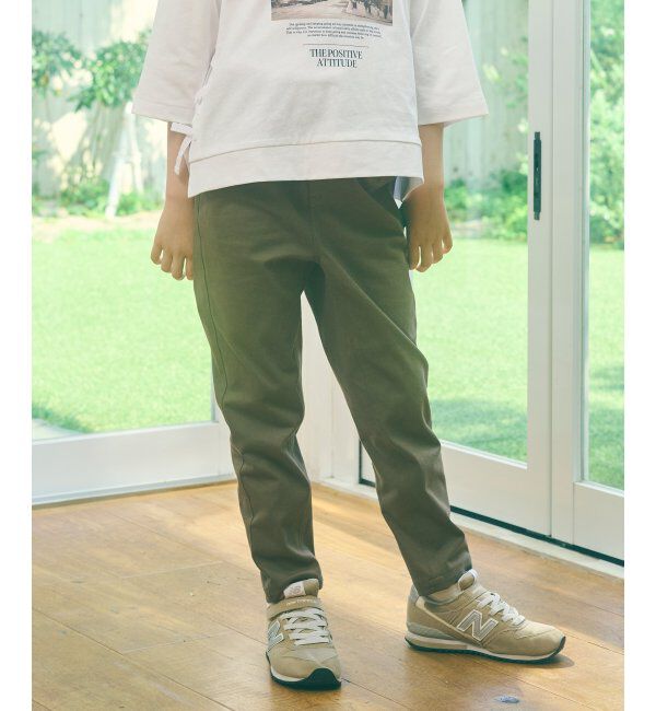 ikka kids「【親子おそろい】GOKU楽パンツ テーパード（120~160cm）」|その他|