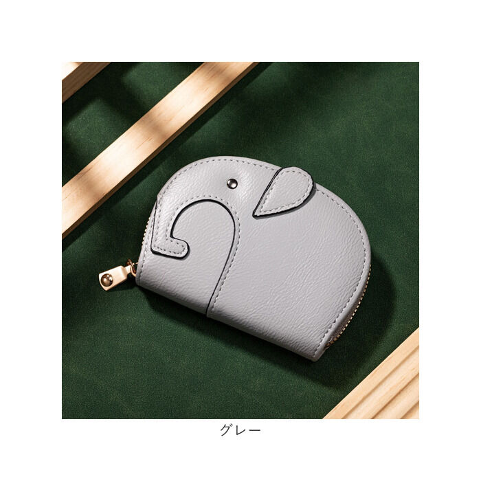 BACKYARD FAMILY「ミニ 財布 レディース ゾウ型 通販 ミニ財布 コインケース お財布 ミニウォレット 小銭入れ」|その他|
