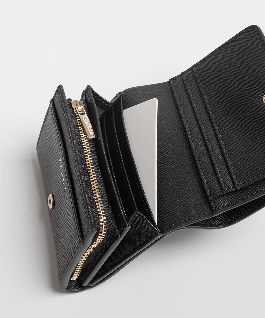  「モノグラムリボン二つ折りウォレット」|財布|