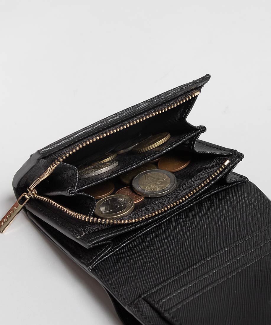  「モノグラムリボン二つ折りウォレット」|財布|