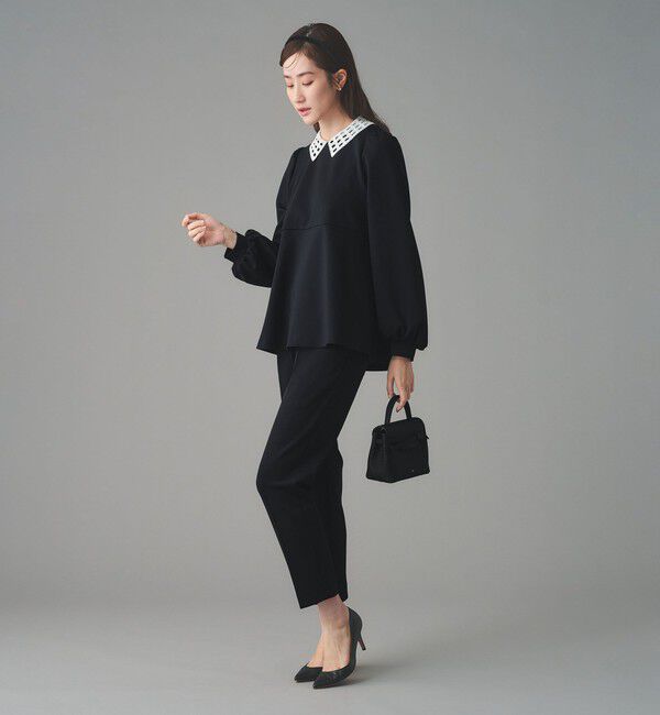 UNITED ARROWS「SPONGY ペプラム ブラウス」|シャツ・ブラウス|