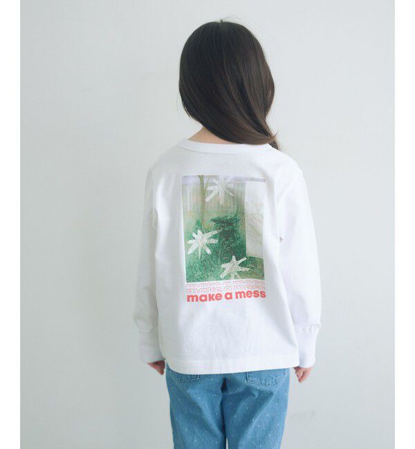 UNITED ARROWS green label relaxing「＜Pentel＞ロングスリーブTシャツ（ホワイト） / キッズ 100cm-130cm」|Tシャツ・カットソー|WHITE