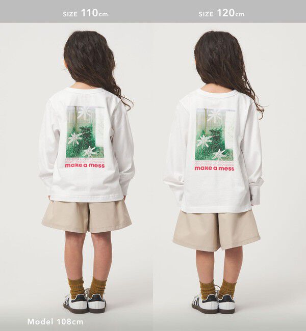 UNITED ARROWS green label relaxing「＜Pentel＞ロングスリーブTシャツ（ホワイト） / キッズ 100cm-130cm」|Tシャツ・カットソー|