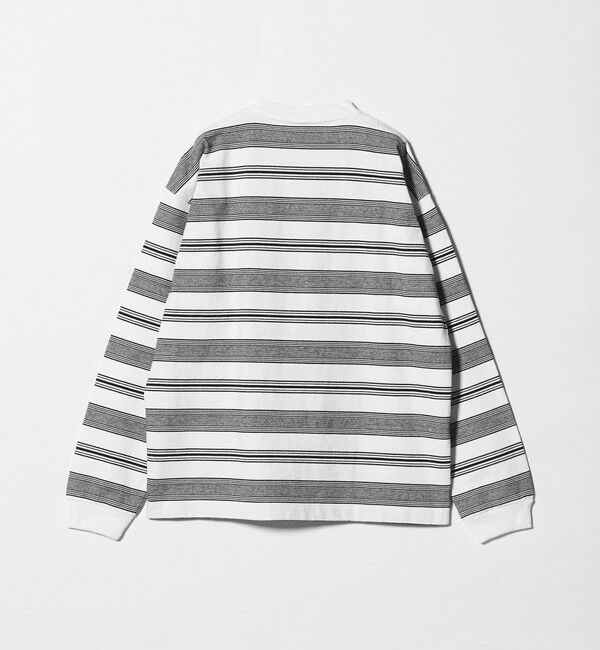 BEAUTY&YOUTH UNITED ARROWS「12oz ヘビーウェイト ボーダー クルーネック カットソー」|Tシャツ・カットソー|