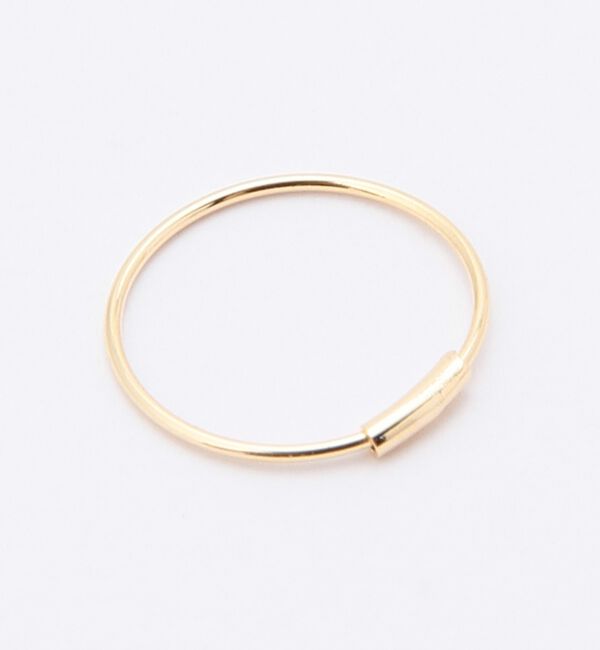 Ray BEAMS 「Ray BEAMS / K18 フープピアス 10mm」|ピアス|