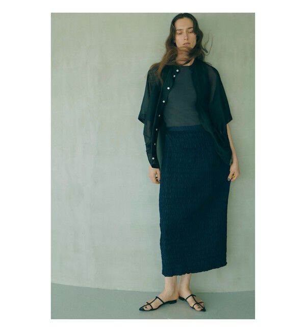 Demi-Luxe BEAMS 「【別注】CINOH / ドレープ シャツ」|シャツ・ブラウス|