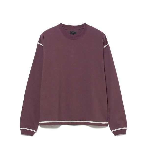 BEAMS「ワイドフィット ステッチワーク Tシャツ」|Tシャツ・カットソー|