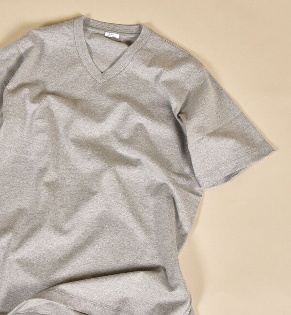 SHIPS「SHIPS: 抗菌・防臭 NANO-FINE（R） コットン Vネック Tシャツ」|Tシャツ・カットソー|